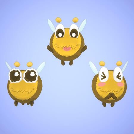 Bumble Bee Balls @Fenyava